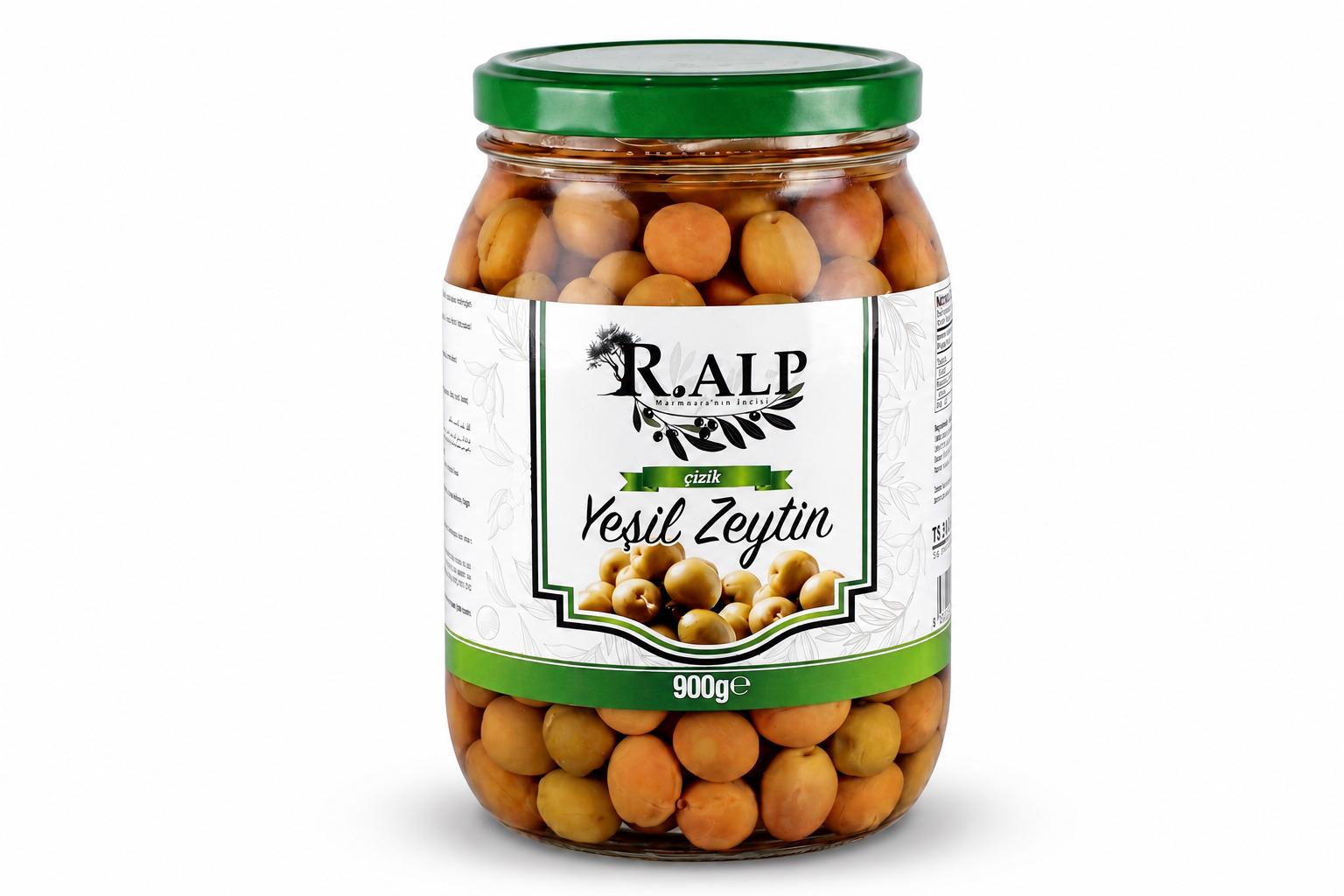 Çizik Yeşik Zeytin 900 Gr